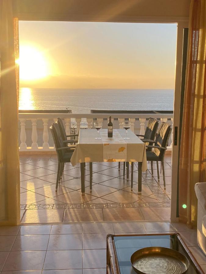 Ocean Pearl, Luxurioeses Haus, Meerblick, Grosse Sonnenterrasse, Teneriffa Sued, Los Gigantes, 600M Zum Strand, 200M Zum Ort, Ruhig Acantilado de los Gigantes Eksteriør bilde