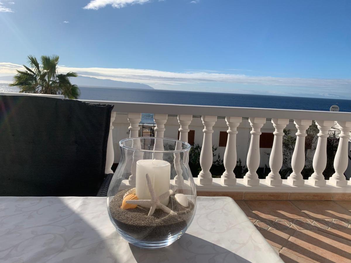 Ocean Pearl, Luxurioeses Haus, Meerblick, Grosse Sonnenterrasse, Teneriffa Sued, Los Gigantes, 600M Zum Strand, 200M Zum Ort, Ruhig Acantilado de los Gigantes Eksteriør bilde