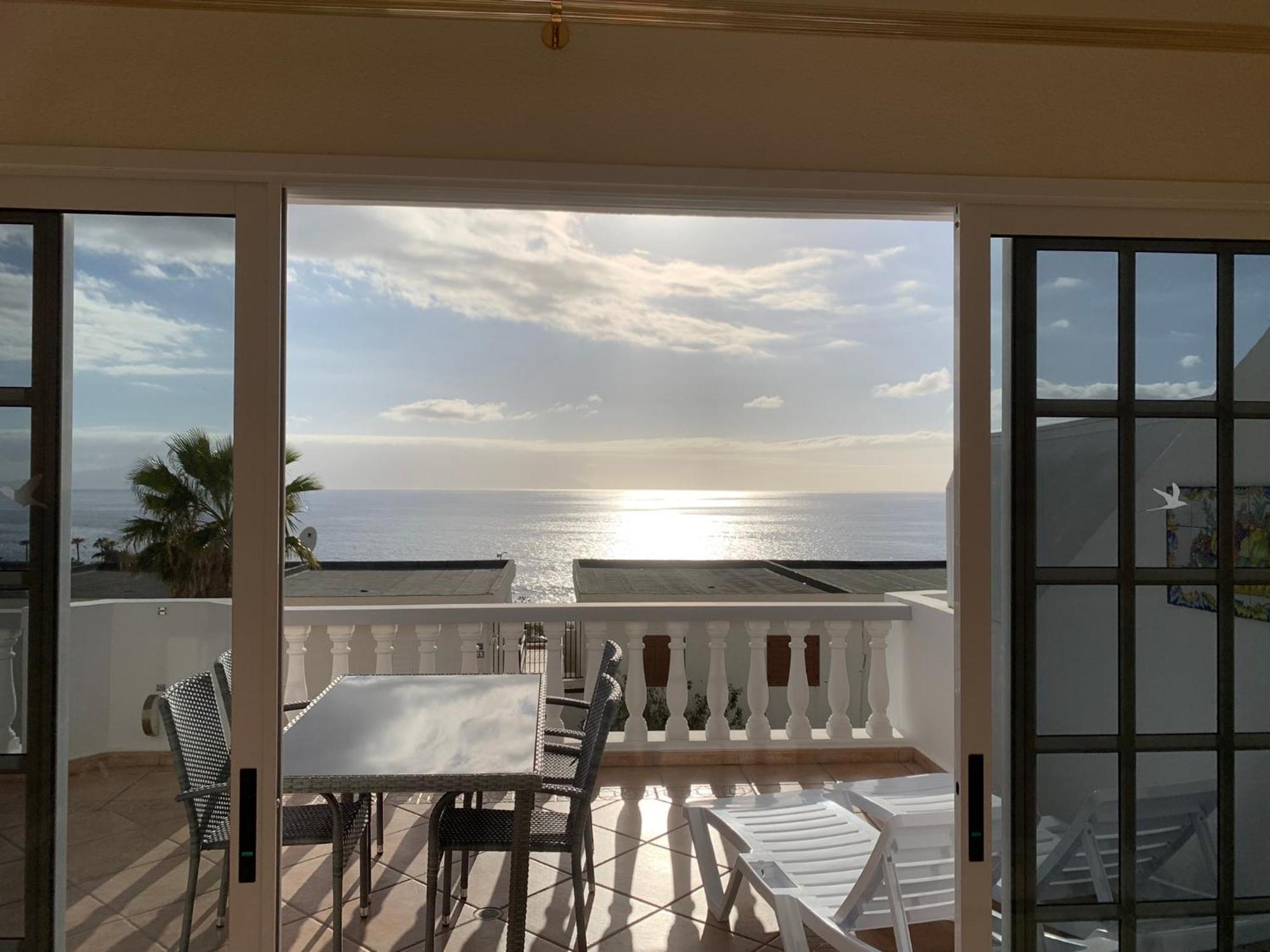Ocean Pearl, Luxurioeses Haus, Meerblick, Grosse Sonnenterrasse, Teneriffa Sued, Los Gigantes, 600M Zum Strand, 200M Zum Ort, Ruhig Acantilado de los Gigantes Eksteriør bilde